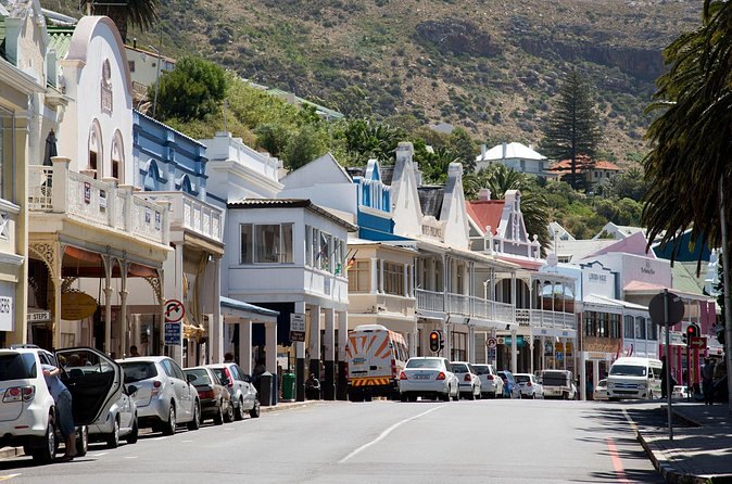 The main street of Simon's Town, the naval town above Boulders Beach